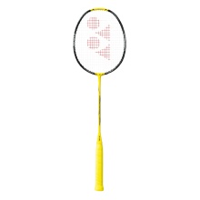 Yonex Badmintonschläger Nanoflare 1000 Tour (grifflastig, sehr steif, Turnier) gelb - besaitet -